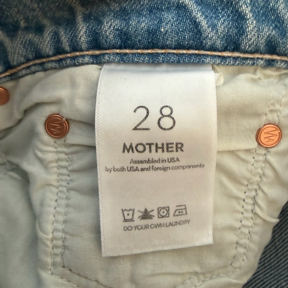MOTHER Light Blue Women's Jeans - Picture 4 of 6